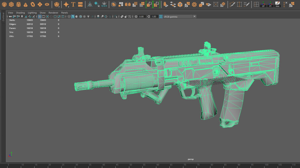 3D Assault Rifle - Animatics Asset Store