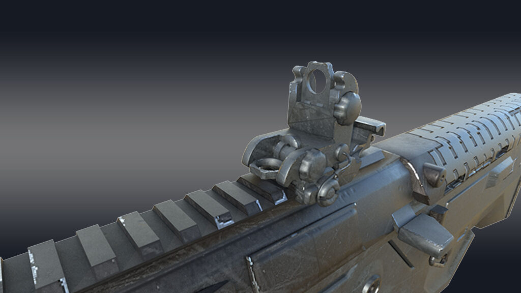 3D Assault Rifle - Animatics Asset Store