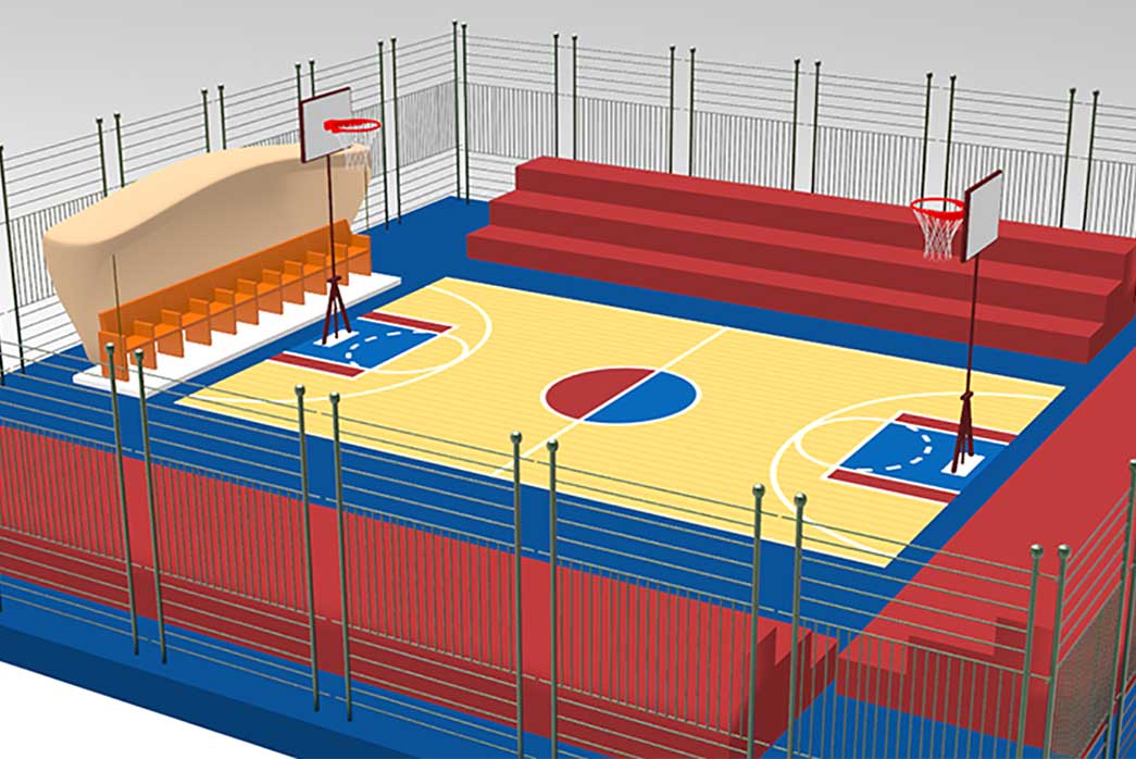 basketball court 3d model, 3d basketball court, 3d basketball arena,