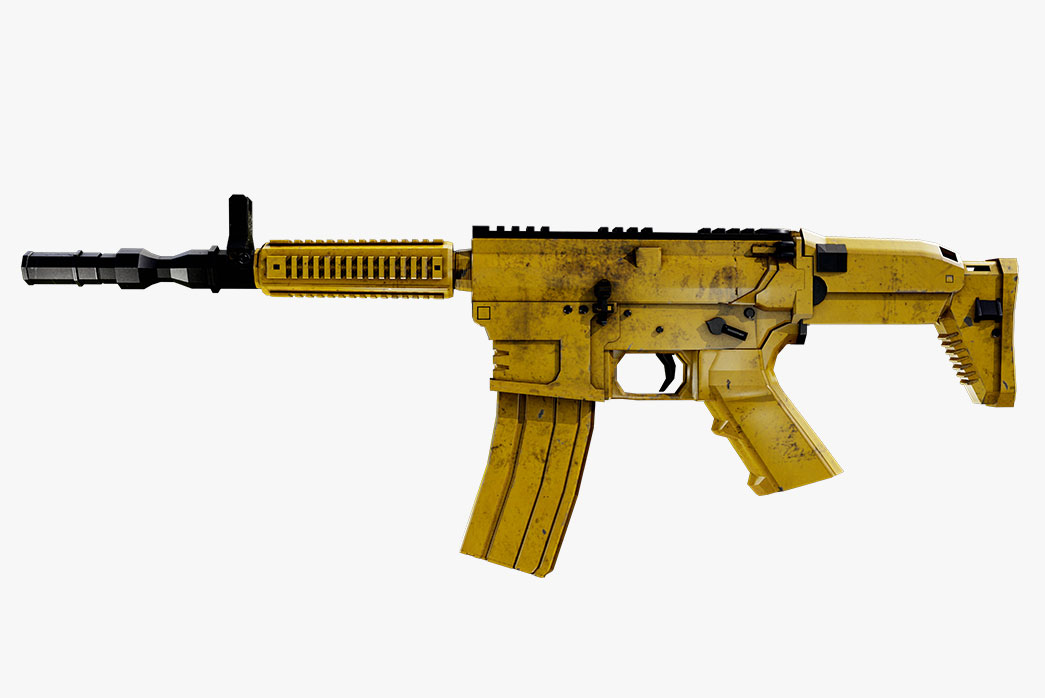 semi automatic rifle 3d model, wt 15 semi automatic rifle, 3d military rifle, 3d rifle,