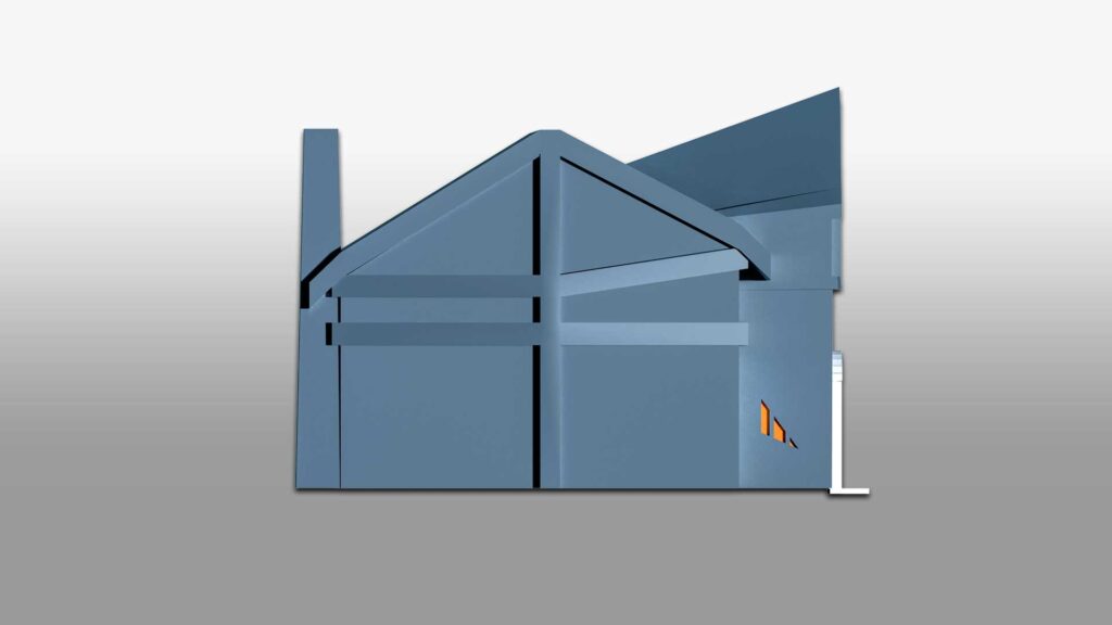 Simple House 3D Model - Animatics Asset Store