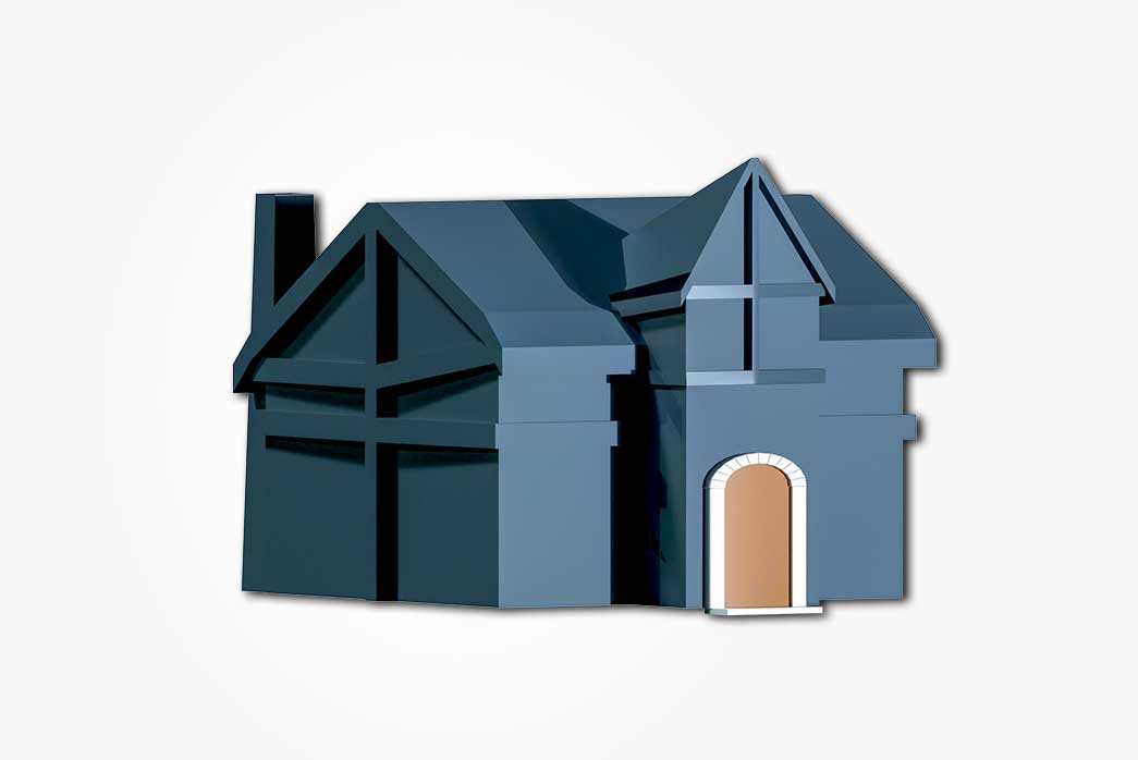 house 3d model, 3d model house, simple house, simple house 3d model, free house 3d model