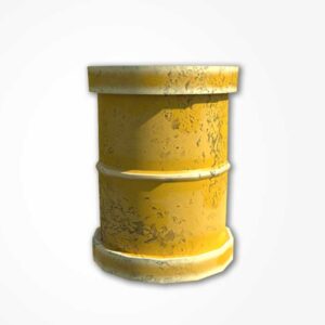 metal barrel3d model, free metal barrel 3d model, low poly metal barrel 3d model,