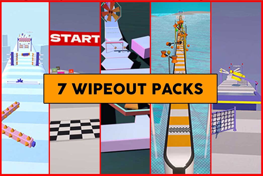 3d wipeout game templates. 3d wipeout game, infinite running game, infinite running game template,