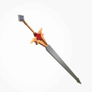 low poly sword