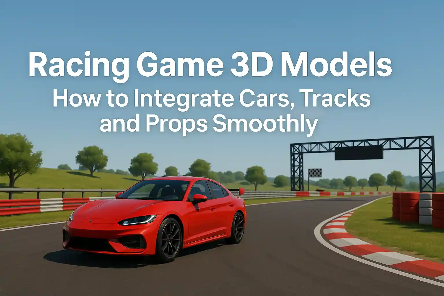 racing game 3d models