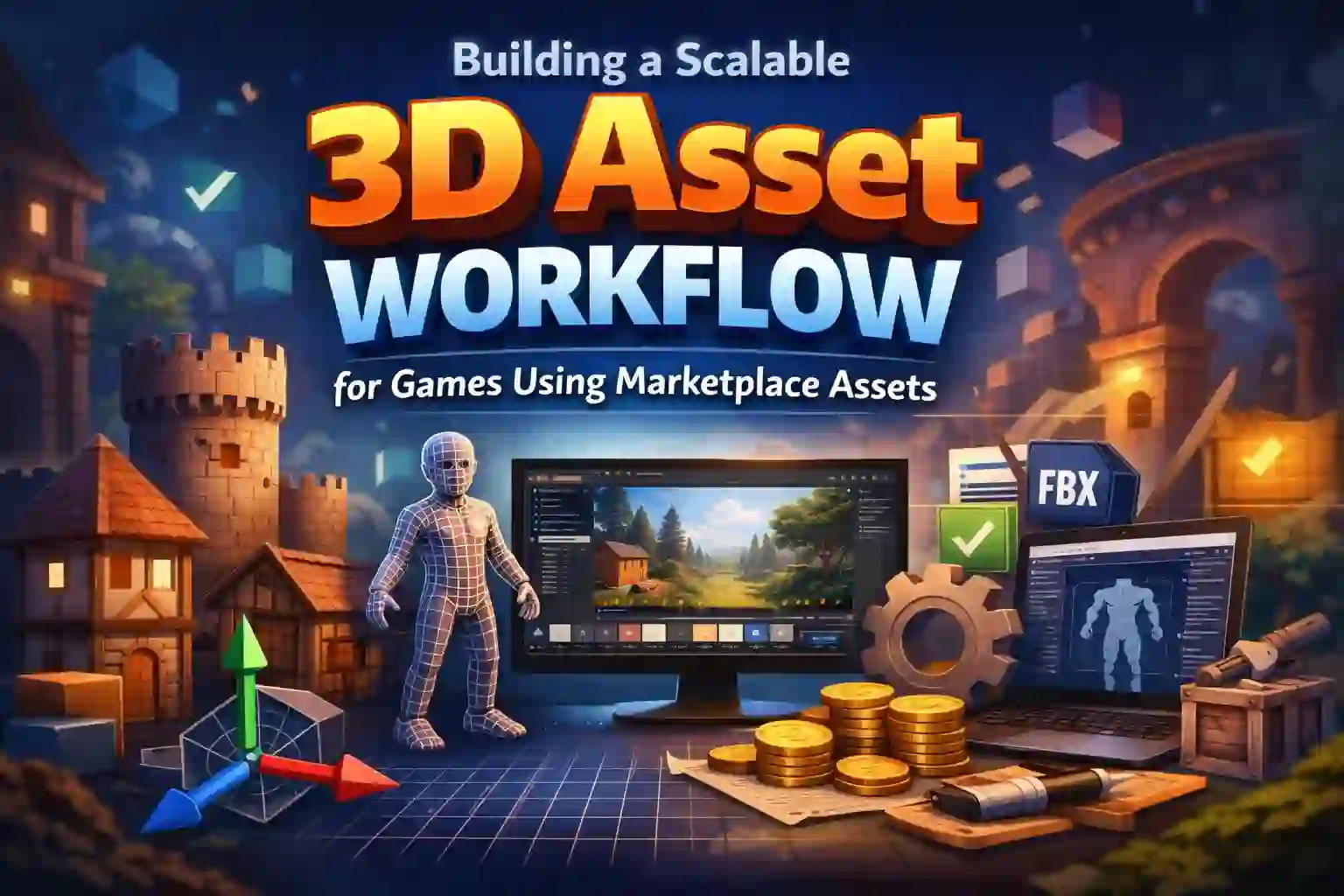 3d asset workflow for games