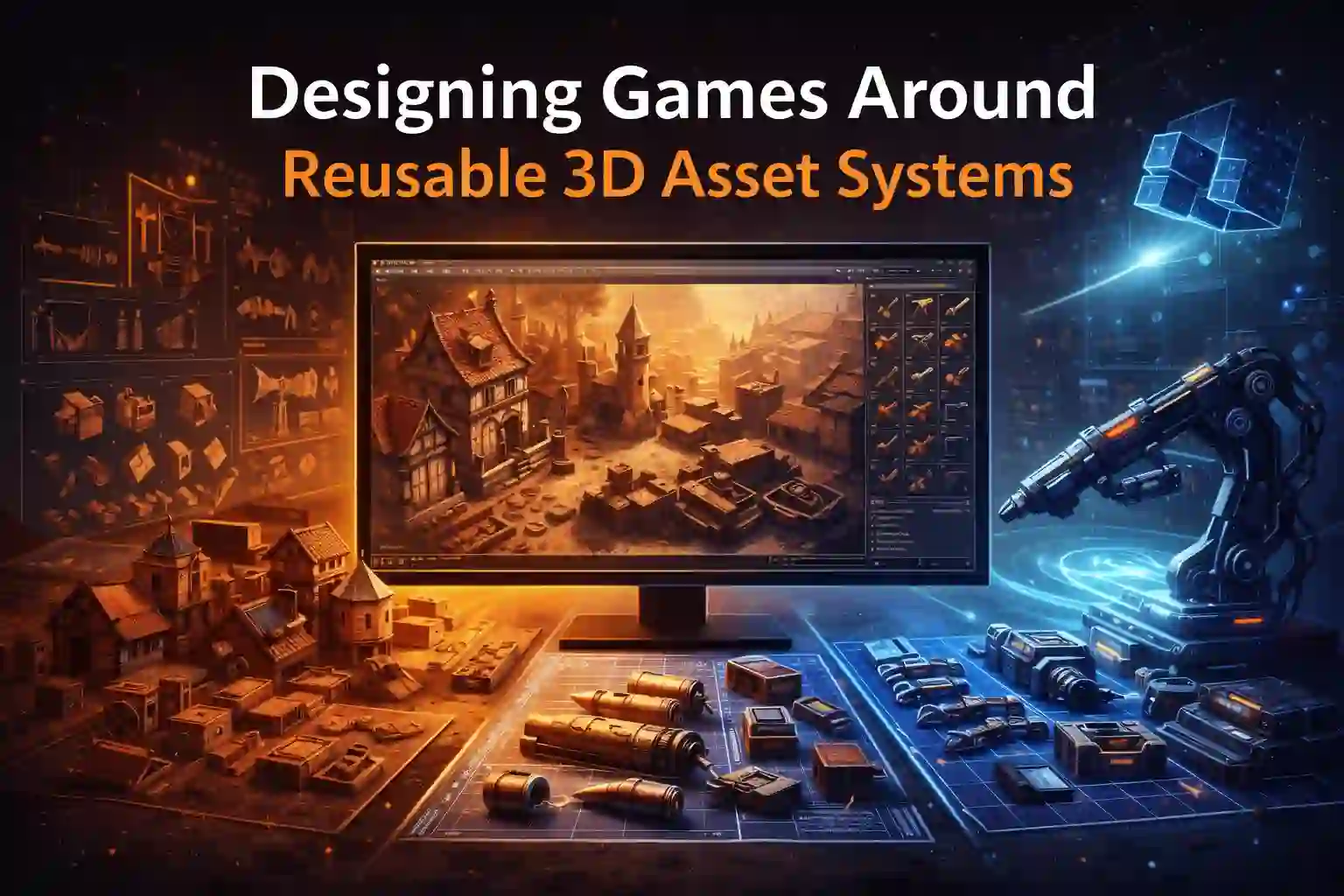 reusable 3d asset systems